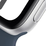 Часы Apple Watch SE (2023), ремешок синего цвета