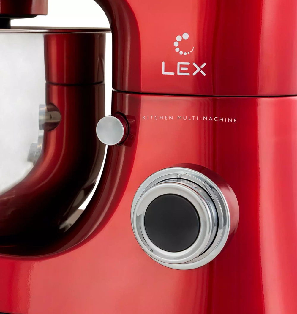 Миксер планетарный LEX LXMX 4103 (красный) (q)