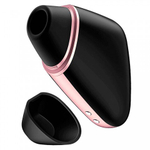 Вакуумный клиторальный стимулятор с вибрацией Satisfyer Love triangle black