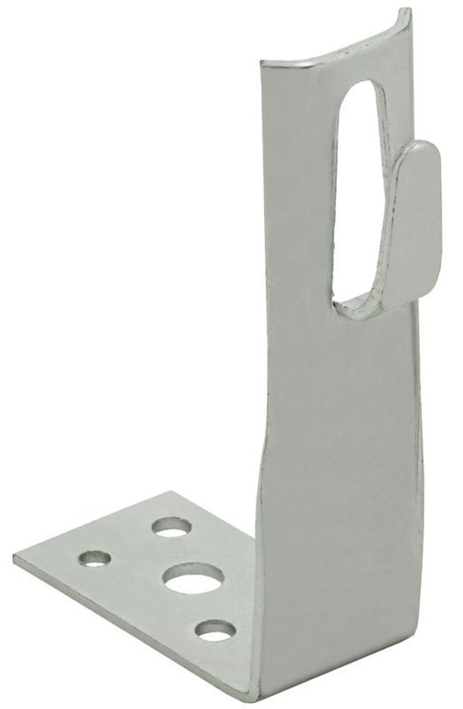 Держатель проводника круглого 6-8мм угловой H=80мм нерж. сталь IEK ZDP87-20-1-68-80