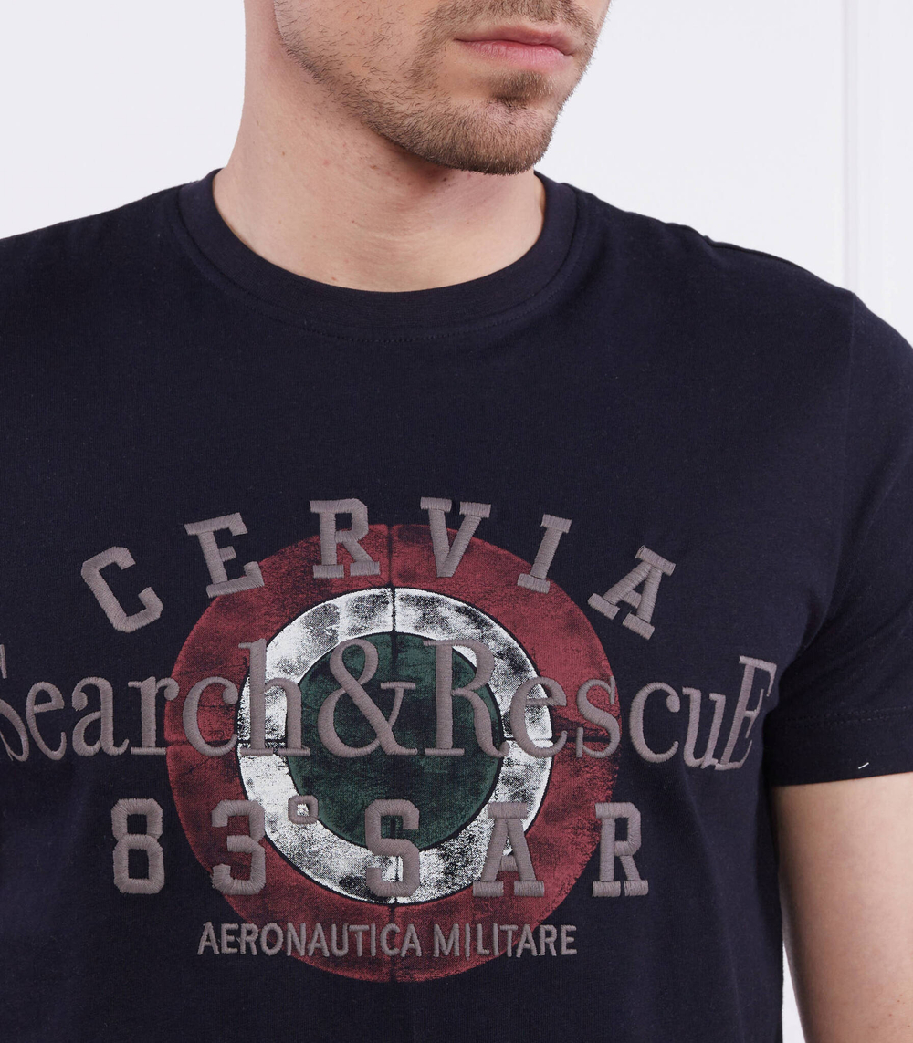Футболка Aeronautica Militare - темно-синий(TS2085J597)