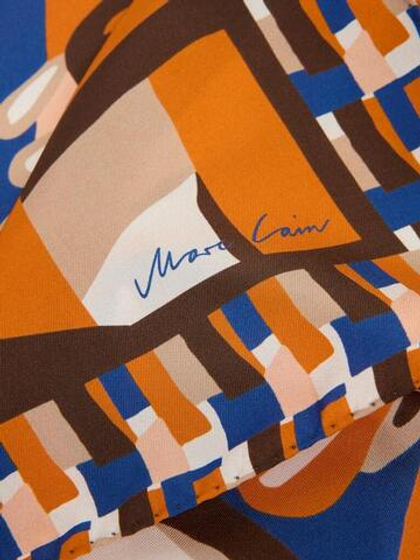 Marc Cain Платок из шелка с принтом