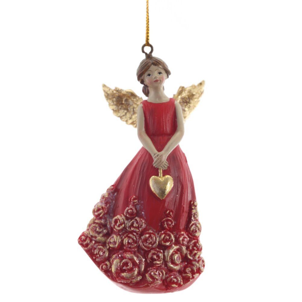 GAEM Фигурка декоративная подвеная "Ангел", L5 W3,5 H9,5 см, 2в.
