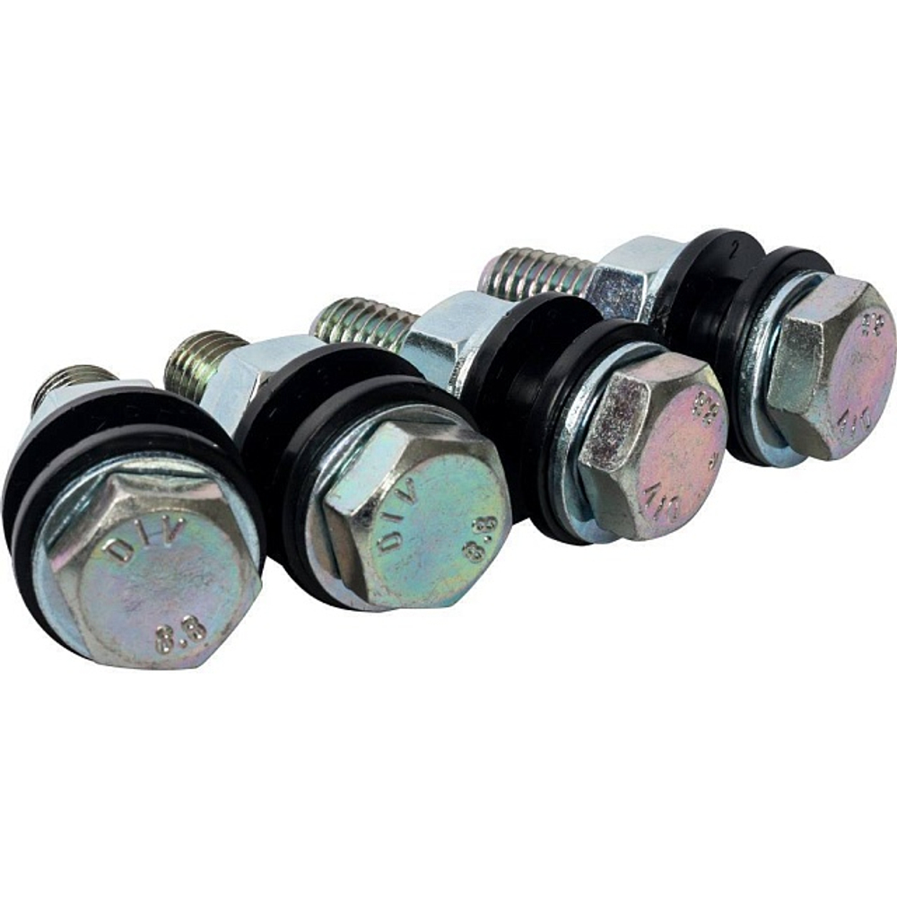 Коллектор котельной разводки STOUT DN32 - 2" на 2 контура 2" (черная сталь)