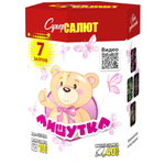 Батарея салютов "Мишутка" (0,8 х 7)