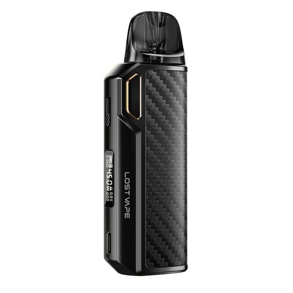 Lost vape Thelema Elite DM45 Pod Kit - Black Carbon Lost vape Thelema Elite DM45 Pod Kit - Black Carbon