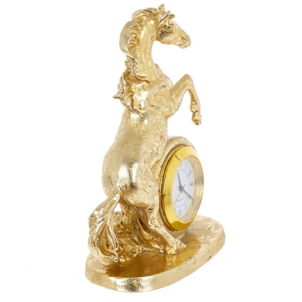 GAEM Фигурка декоративная "Лошадь" с часами (LR41x1), L8,5 W5 H12 см