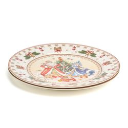 НАБОР ТАРЕЛОК ОБЕДЕННЫХ LEFARD "ДЕД МОРОЗ И СНЕГУРОЧКА" 2 ШТ. 27 СМ (КОР=9НАБ.)