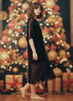 Платье Беседы под луной Черное