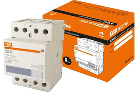 Контактор модульный КМ63/4-32 4НО TDM SQ0213-0013