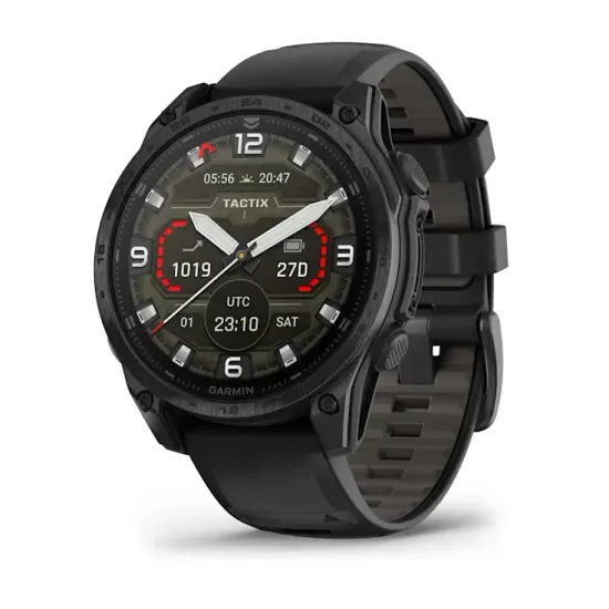 Смарт часы Garmin TACTIX 8 (47 мм) черные, AMOLED, 010-03405-01