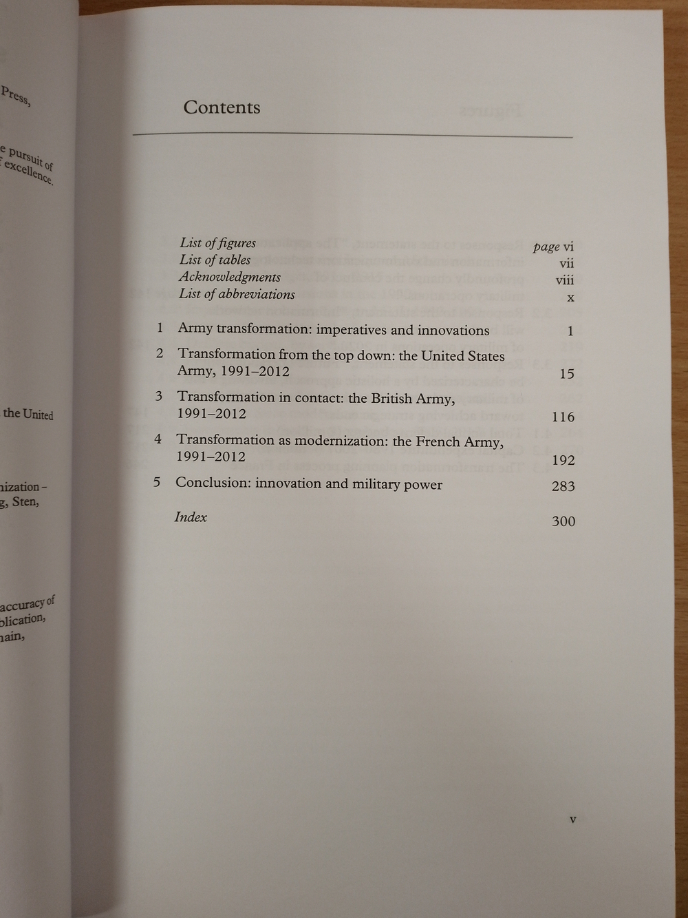 Transforming Military Power since the Cold War: Britain, France, and the United States, 1991–2012