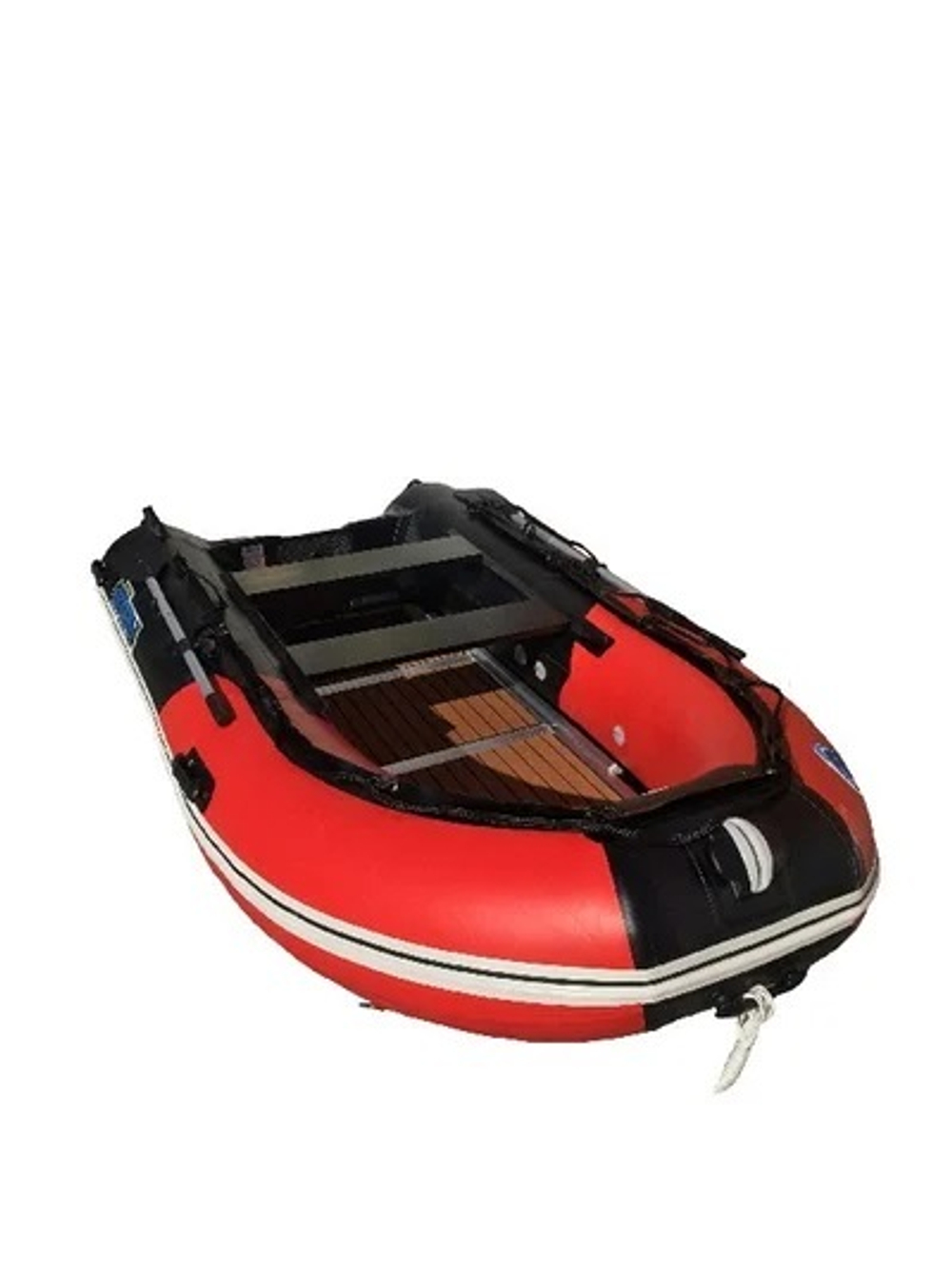 Лодка ПВХ STORMLINE Flexiteek 310 (черно-зеленая/красно-черная)