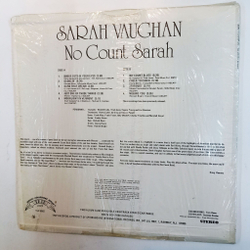 Винтажная виниловая пластинка LP Sarah Vaughan No Count Sarah (USA 1975)