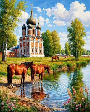 Картина по номерам 