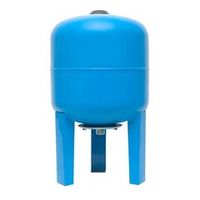 Бак расширительный мембранный для водоснабжения 80 л вертикальный синий Eterna