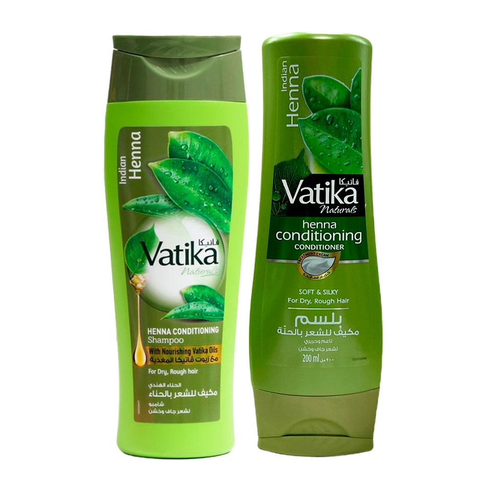 Кондиционер для волос Dabur Vatika Indian Henna soft silky for dry, Rough hair Хна 200 мл