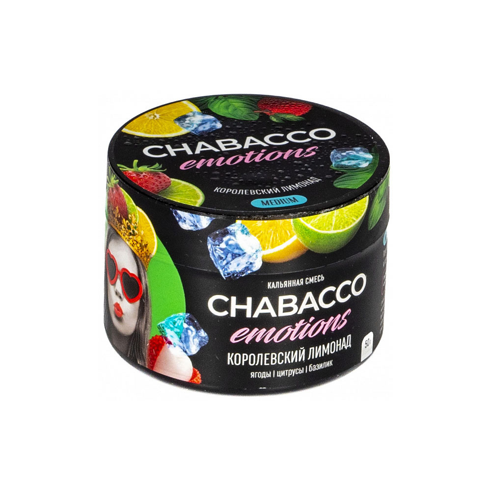 Chabacco Mix Medium - Royal Lemonade (Королевский Лимонад) 50 гр.