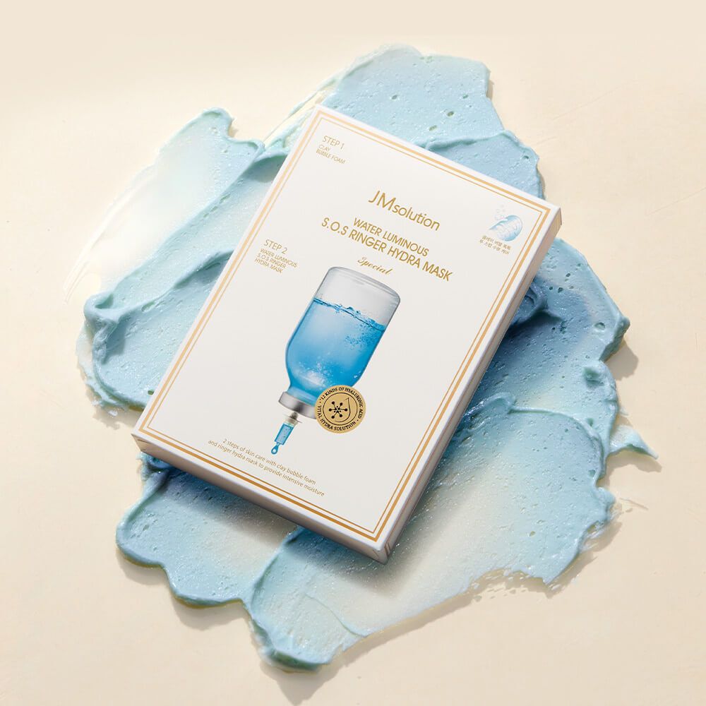 JMsolution Water Luminous S.O.S Ringer Hydra Mask Special двухступенчатая увлажняющая тканевая маска