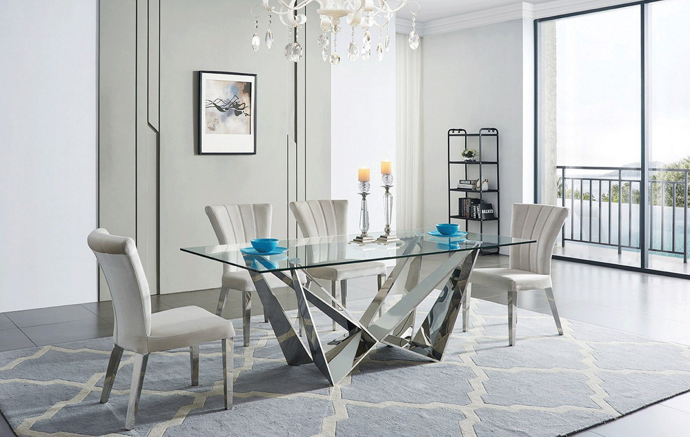 Стол T102C прозрачный