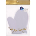 Мочалка - варежка комбинированная «Premium - PALERMO», цвет лавандовый, 24*15см (ZIPпакет)