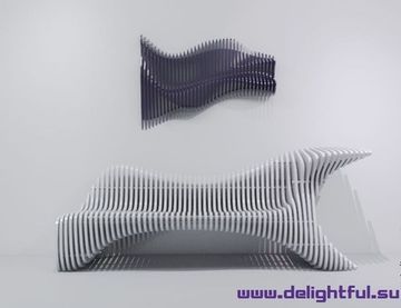 дизайнерское Параметрическое кресло WOODY ( by Starwood )