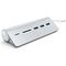 Хаб Satechi Aluminum USB 3.0 Hub &amp; Card Reader (ST-3HCRS) Silver