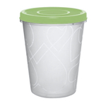 Банка для продуктов Sugar&Spice Vanilla с завинчивающейся крышкой 1л фисташка