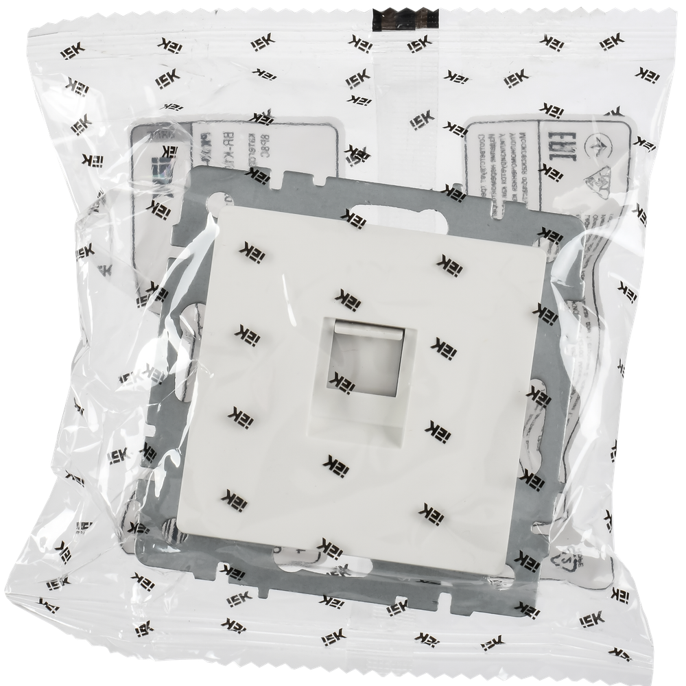 BRITE Розетка компьютерная RJ45 кат.5E РК10-БрБ белый