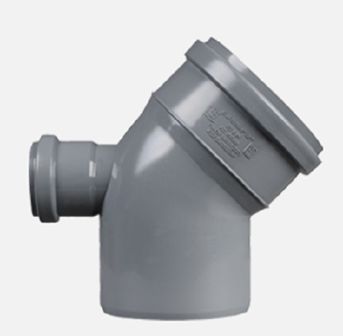 Отвод ПП 110*45 с выходом 50 фронт 202109310R