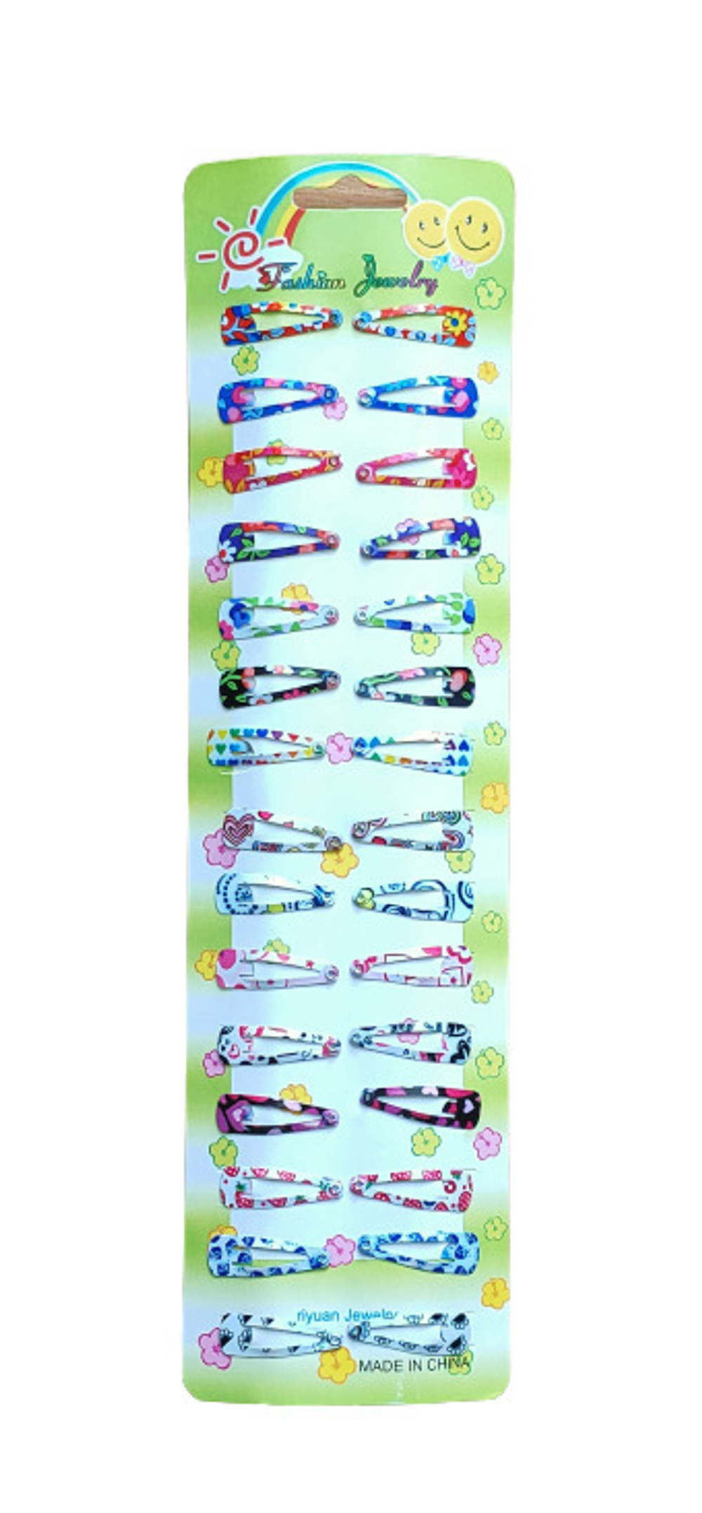 Заколки клик-клак  Fashion Jewelry