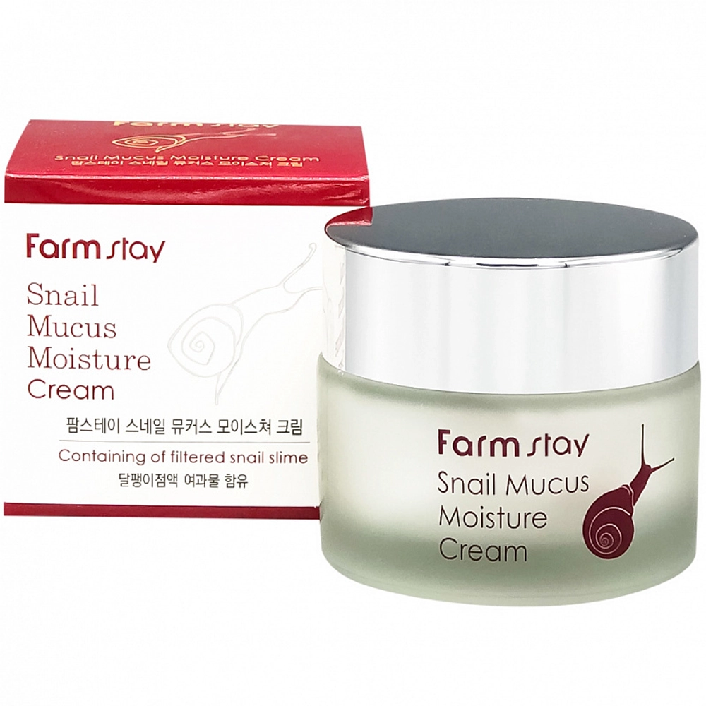 Крем для лица FarmStay Snail Mucus Moisture Cream 50 мл
