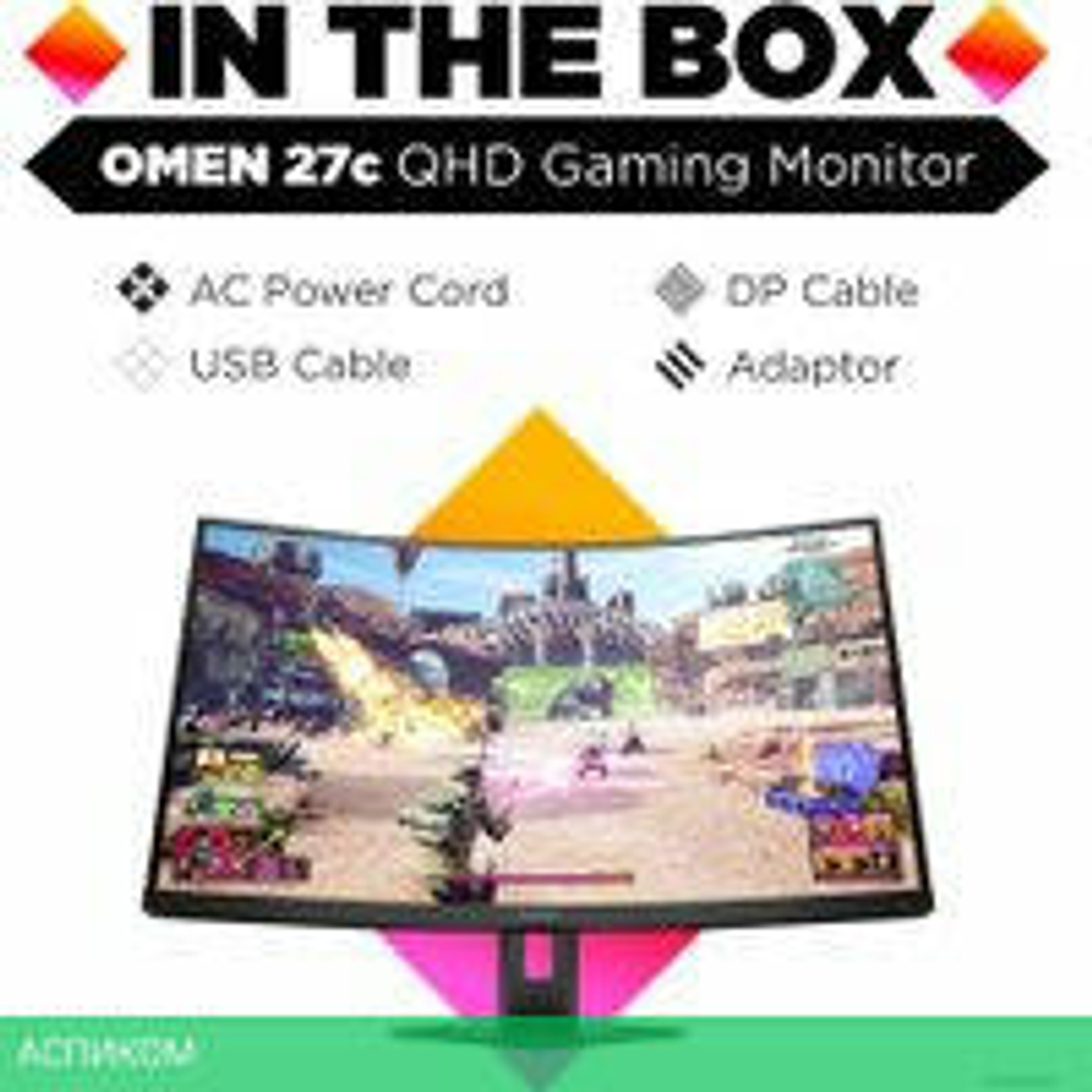 Игровой монитор HP Omen 27c 35D67E9