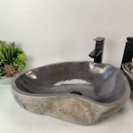 Раковина из речного камня ПАРА! RS-65362 56*41*15 0865