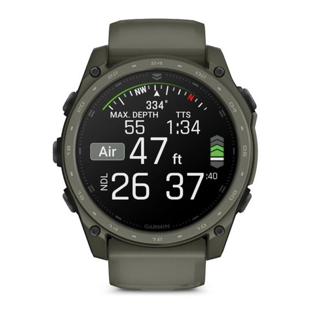 Garmin Tactix 8 - 51mm AMOLED Cerakote Ultralight Solver Olive Drab