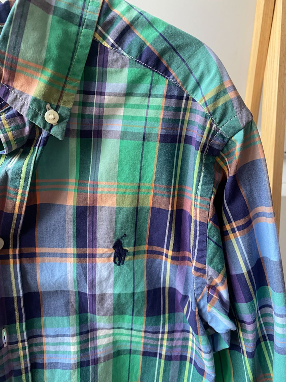 Хлопковая рубашка Ralph Lauren, 128