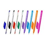 Набор шариковых ручек 8 шт mix., Brauberg Extra Glide, 1 мм