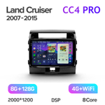 Teyes CC4 Pro 10,2" для Toyota Land Cruiser 200 2007-2015