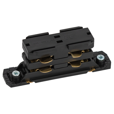 Коннектор питания ЭРА STR-30-B-CN-I для трехфазного шинопровода прямой черный