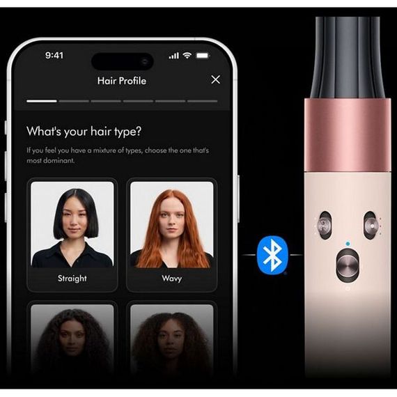 Dyson Airwrap i.d. Long HS08 — Straight + Wavy Amber Silk (EU)