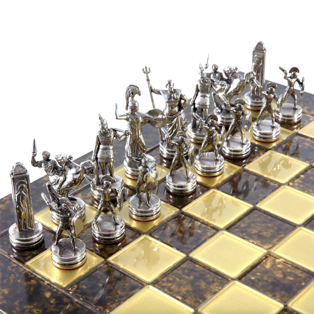 Manopoulos Шахматный набор Троянская война