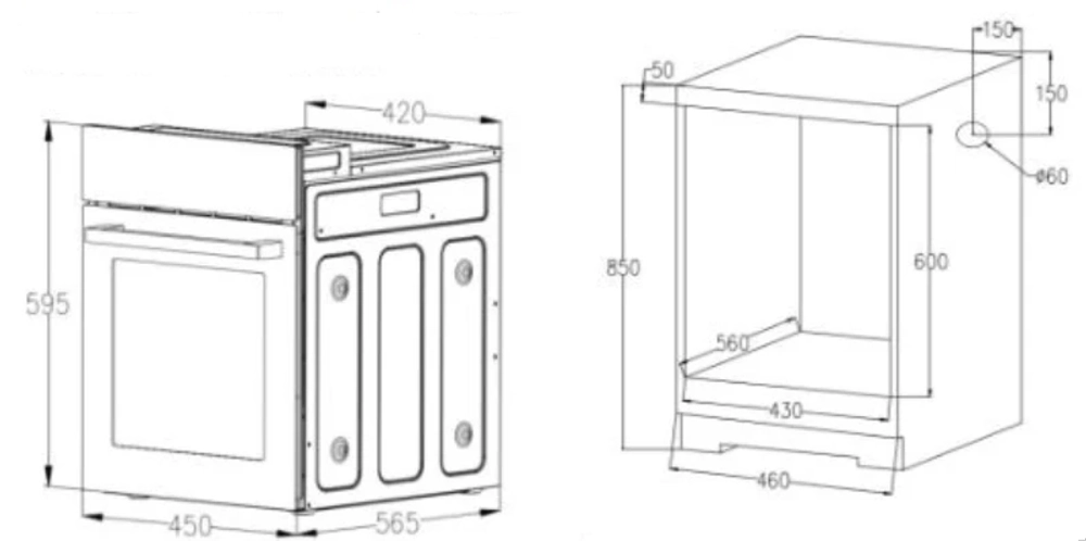 Электрический духовой шкаф Indesit IBFTE 1944 JH WH