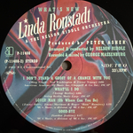 Linda Ronstadt & The Nelson Riddle Orchestra ‎– What's New (Япония 1983г.)Т