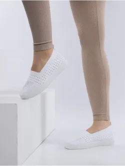 Мокасины летние текстильные