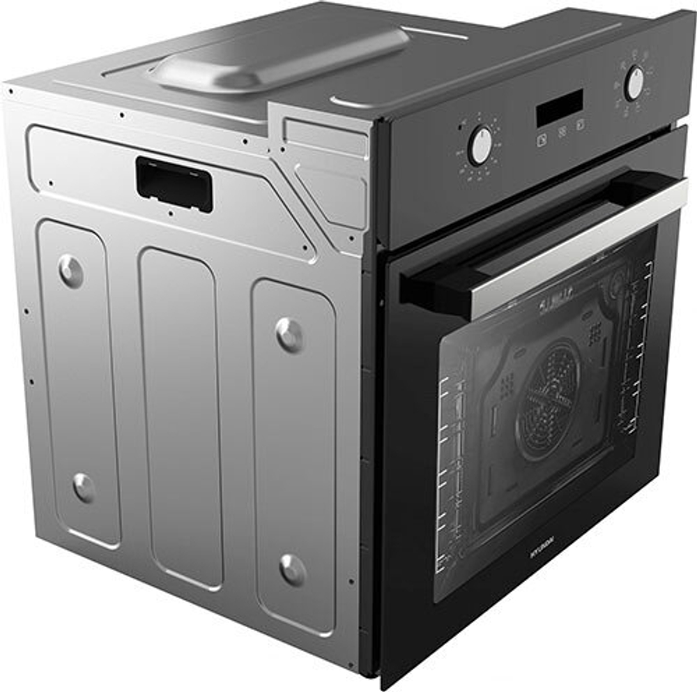 Электрический духовой шкаф Hyundai HEO 66411 BG черный