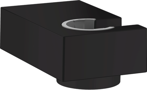 Держатель ручного душа Hansgrohe Rainfinity Porter E, матовый черный (28387670)