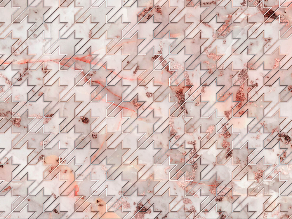 Дизайнерские обои Wall Street Pink It Marble