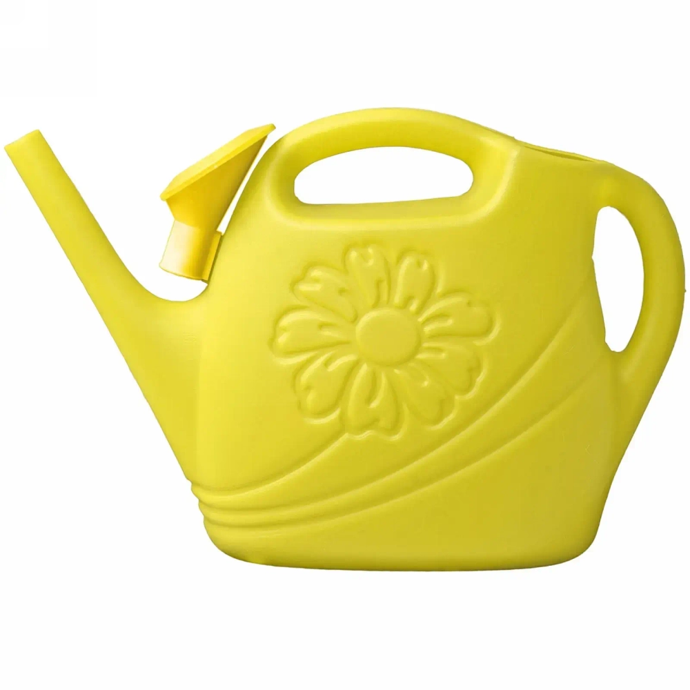 Лейка 12л ПНД желтая с носиком