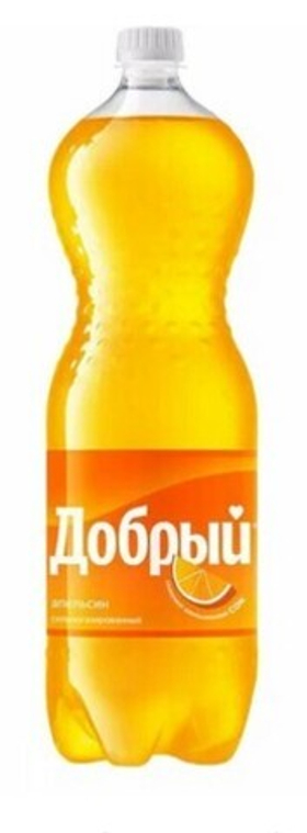 Добрый Газ.Вода АПЕЛЬСИН 1,5/9 ПЭТ