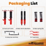 MaXpeedingrods Coilovers Lowering Kit подходит для автомобиля BMW 3-Series AWD F30 2013-2019